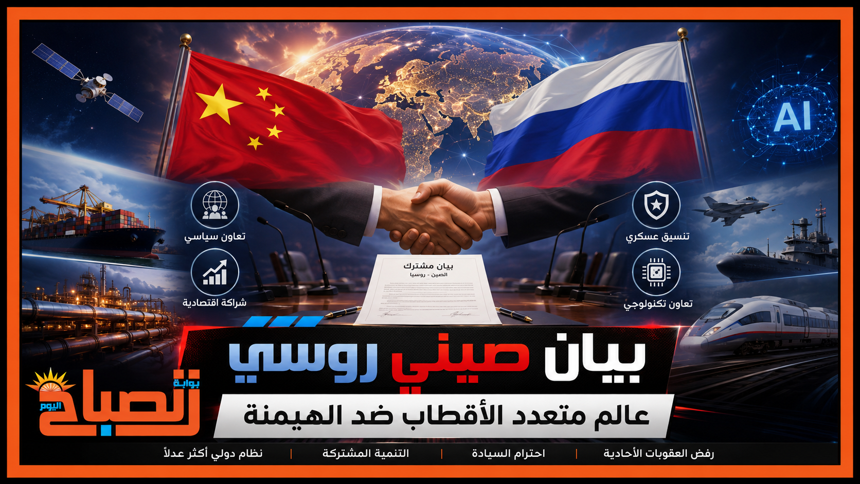 تحالف التنين والدب يهز العالم.. بيان صيني روسي يرسم ملامح نظام جديد ضد الهيمنة الأمريكية